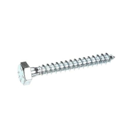 Southbend Screw, Lag, 1/4X2, Zn Pltd 1183334